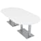Skutchi Designs 45 in W, 96 in L, 29 in H, Engineered Wood Top, White HAR-RAC-46X92-DOU-XD09 - alternate 1
